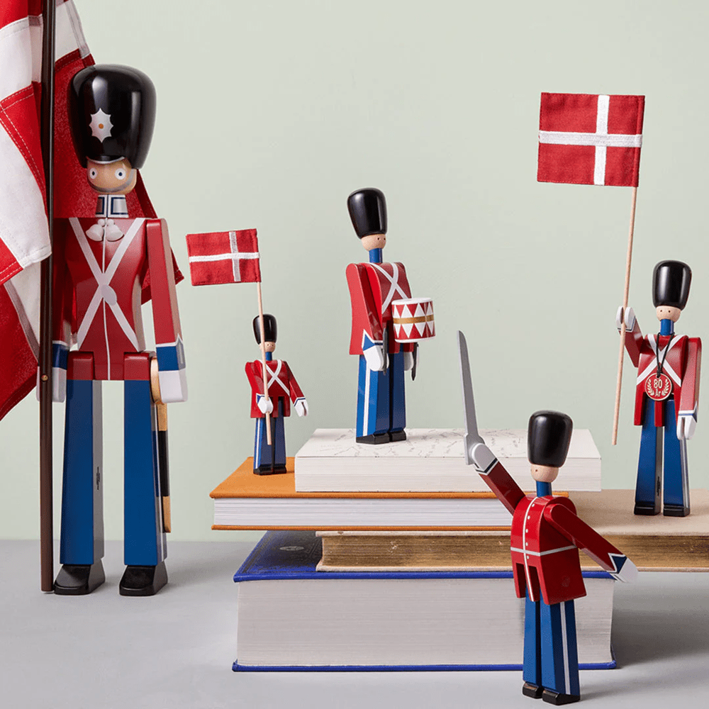 Guardsman with Sword Figurine Wooden Animals Kay Bojesen 