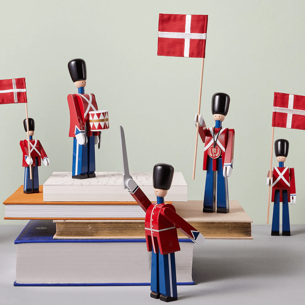 Guardsman with Sword Figurine Wooden Animals Kay Bojesen 