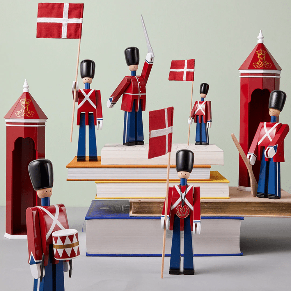 Guardsman with Sword Figurine Wooden Animals Kay Bojesen 