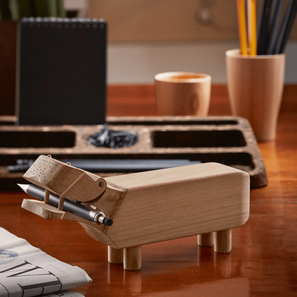 Hippo Figurine Wooden Animals Kay Bojesen 