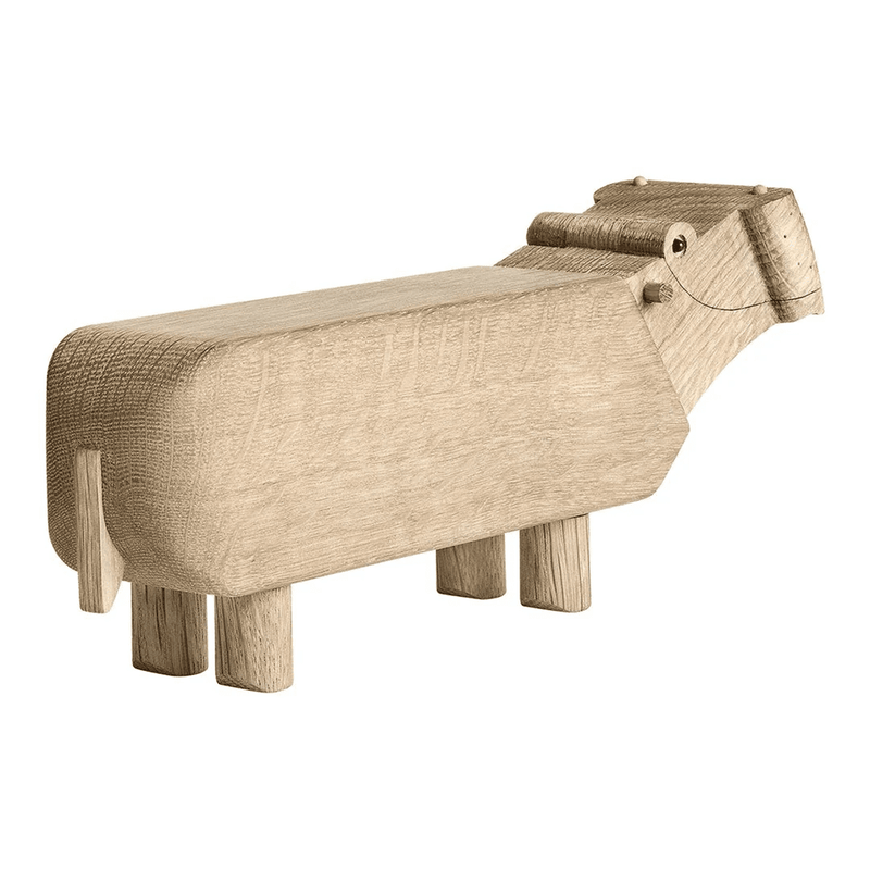 Hippo Figurine Wooden Animals Kay Bojesen 