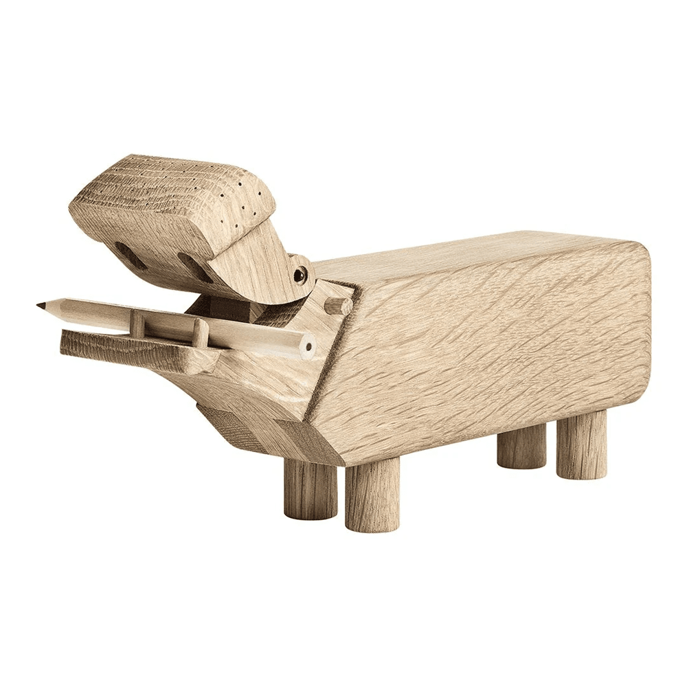 Hippo Figurine Wooden Animals Kay Bojesen 