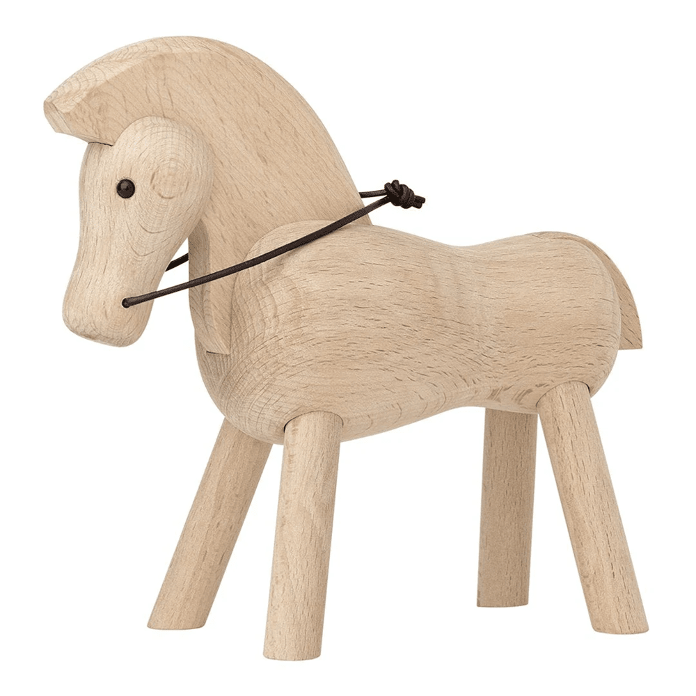 Horse Figurine Wooden Animals Kay Bojesen Beech 
