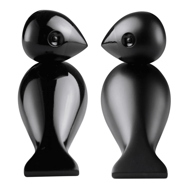 Love Birds Figurine - Set of 2 Wooden Animals Kay Bojesen 