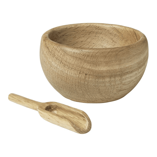Menageri Salt Cellar & Spoon Wooden Animals Kay Bojesen 
