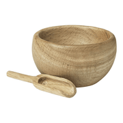 Menageri Salt Cellar & Spoon Wooden Animals Kay Bojesen 