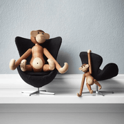 Monkey Figurine Wooden Animals Kay Bojesen 