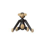 Monkey Figurine Wooden Animals Kay Bojesen Mini Oak/Stained Oak 