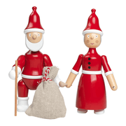 Mrs. Santa Claus Figurine Wooden Animals Kay Bojesen 