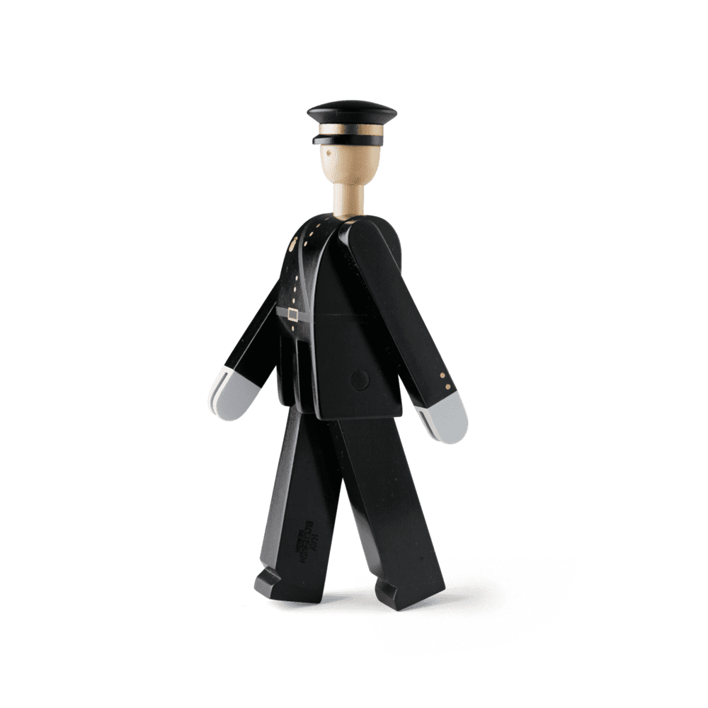 Police Officer Figurine Wooden Animals Kay Bojesen 