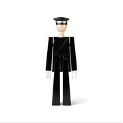 Police Officer Figurine Wooden Animals Kay Bojesen 