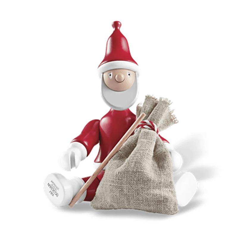 Santa Claus Figurine Wooden Animals Kay Bojesen 