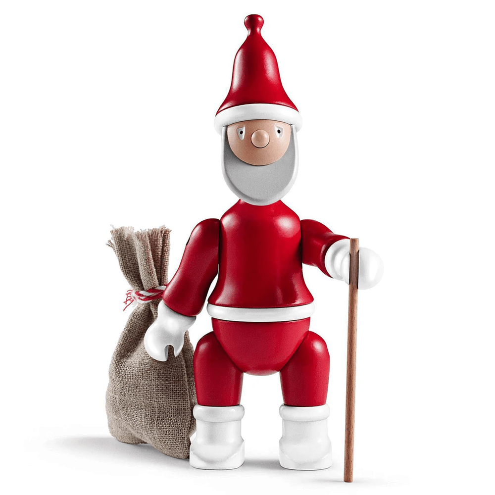 Santa Claus Figurine Wooden Animals Kay Bojesen 
