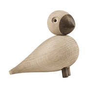 Songbird Figurine Wooden Animals Kay Bojesen Alfred/Natural & Smoked Oak Small 