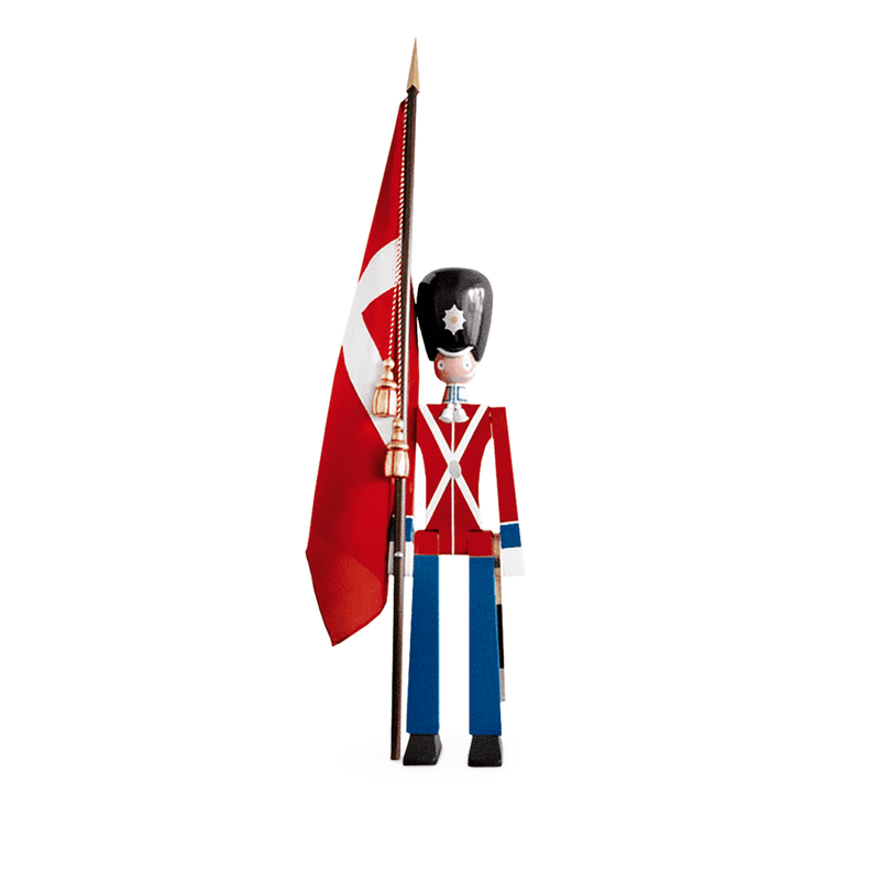 Standard-Bearer Figurine Wooden Animals Kay Bojesen Large 