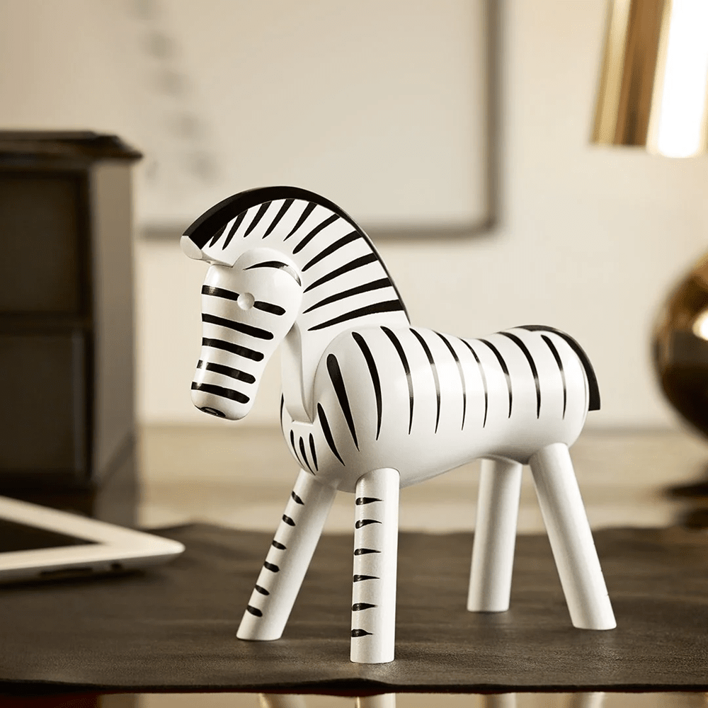 Zebra Figurine Wooden Animals Kay Bojesen 