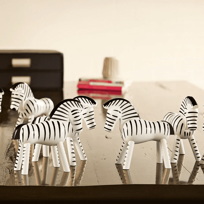 Zebra Figurine Wooden Animals Kay Bojesen 