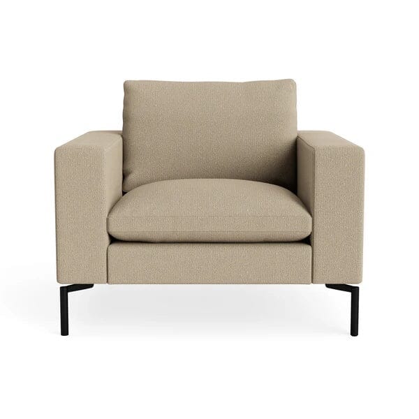 New Standard Lounge Chair lounge chair BluDot Kelso Camel - Black Legs 
