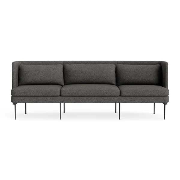 Bloke 95" Sofa Sofa BluDot Kelso Charcoal 