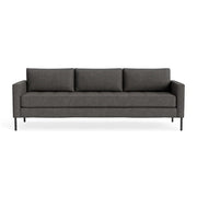 Paramount 95" Sofa Sofa BluDot Kelso Charcoal Metal 