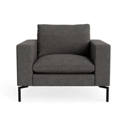 New Standard Lounge Chair lounge chair BluDot Kelso Charcoal - Black Legs 