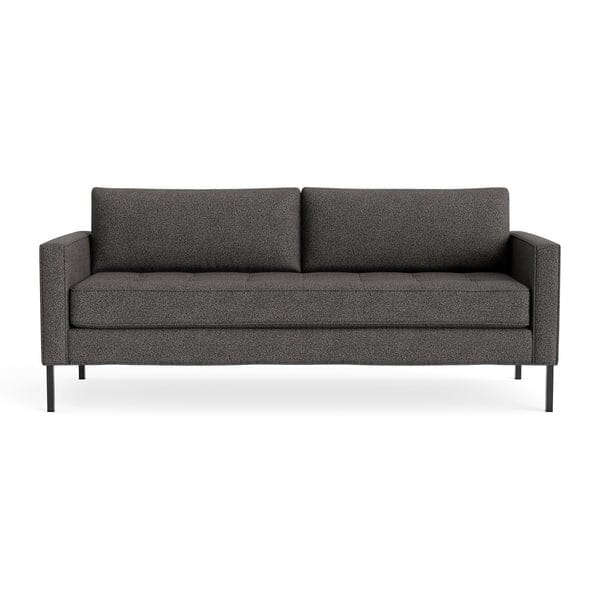 Paramount 80" Sofa Sofa BluDot Kelso Charcoal Metal 