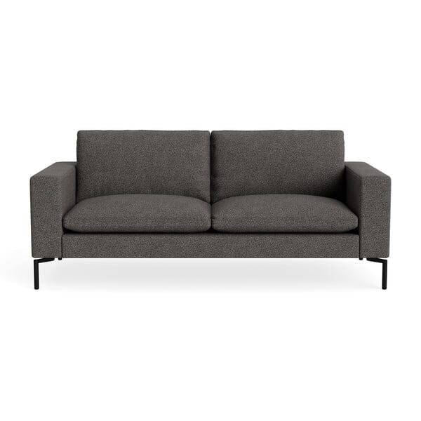 New Standard 78" Sofa Sofa BluDot Kelso Charcoal - Black Legs 