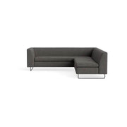 Bonnie and Clyde Sectional Sofa BluDot Kelso Charcoal 