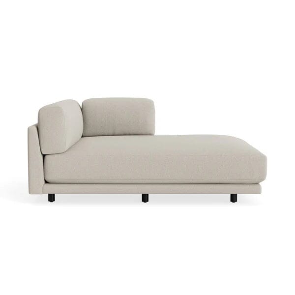Sunday Chaise Chaise Longue BluDot Right Arm Kelso Sand 
