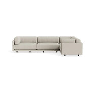 Sunday L Sectional Sofa sofa BluDot Kelso Sand Left 
