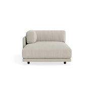 Sunday Chaise Chaise Longue BluDot Left Arm Kelso Sand 