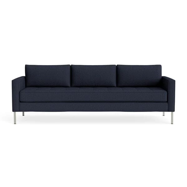 Paramount 95" Sofa Sofa BluDot Kvadrat Autumn Navy Stainless Steel 