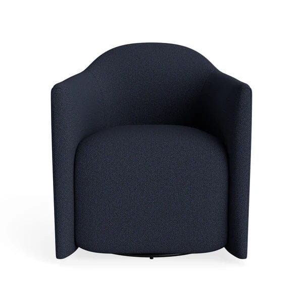 About Face Swivel Lounge Chair lounge chair BluDot Kvadrat Autumn Navy 