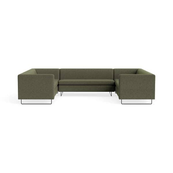 Bonnie and Clyde U-Shaped Sectional Sofa Sofa BluDot Kvadrat Guest Fatigue 