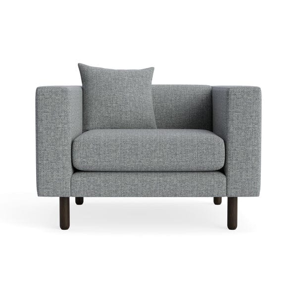 Mono Lounge Chair lounge chair BluDot Kvadrat Guest Grey Blue 
