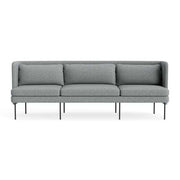 Bloke 95" Sofa Sofa BluDot Kvadrat Guest Grey Blue 