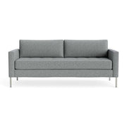 Paramount 80" Sofa Sofa BluDot Kvadrat Guest Grey Blue Stainless Steel 