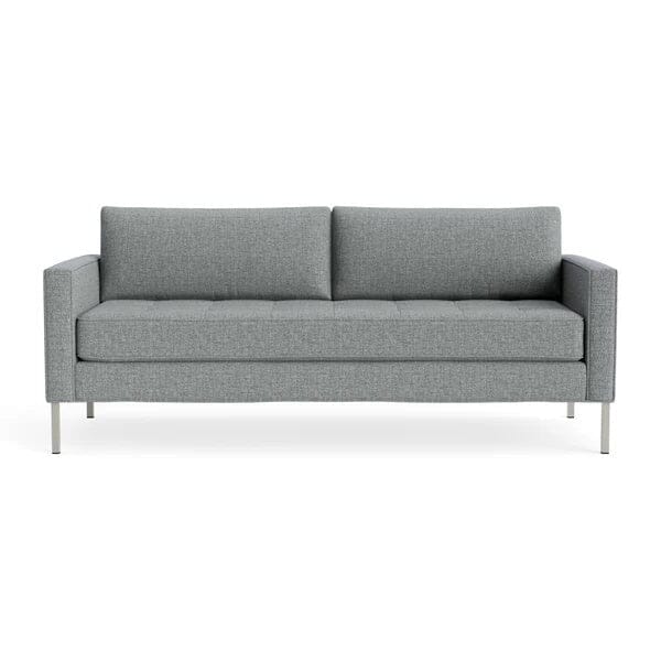 Paramount 80" Sofa Sofa BluDot Kvadrat Guest Grey Blue Stainless Steel 