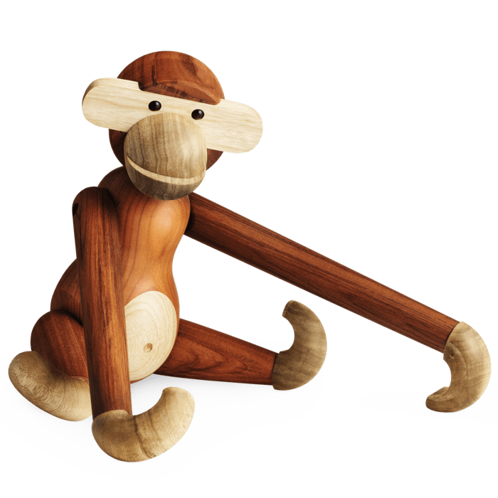 Kay Bojesen Monkey, Teak/Limba (Large)