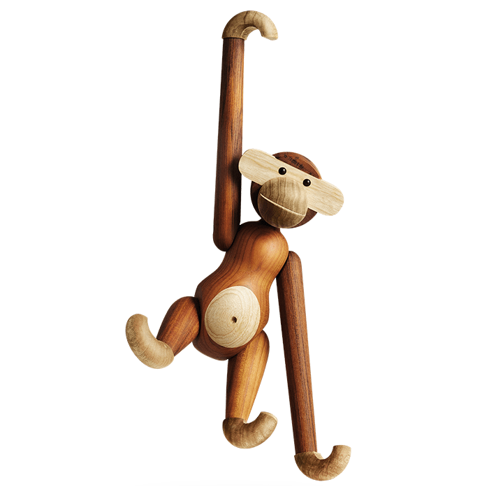 Kay Bojesen Monkey, Teak/Limba (Large), view 2