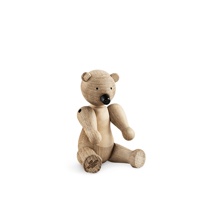 Kay Bojesen Liliput Bear, Oak/Maple, view 2