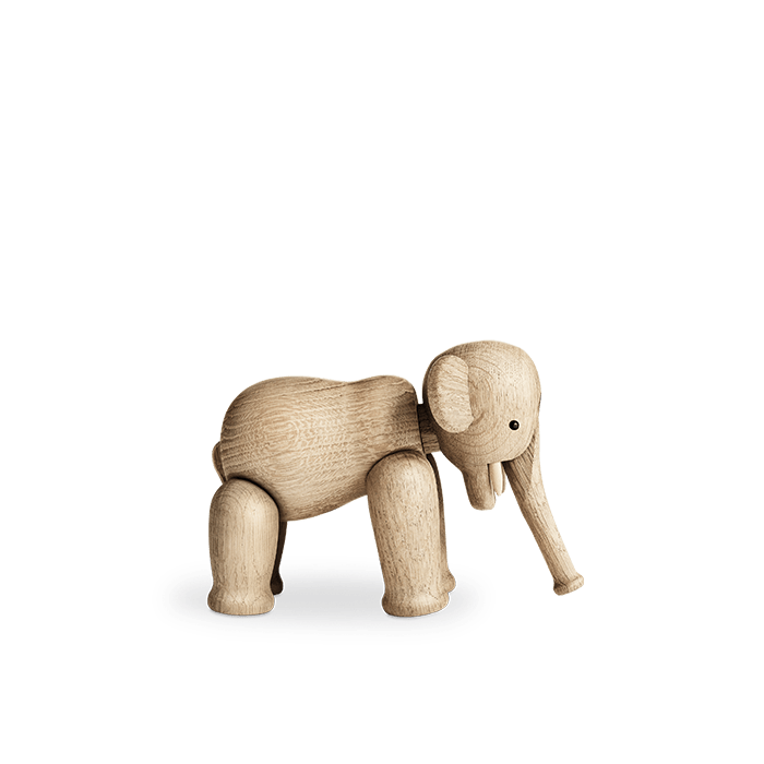 Kay Bojesen Liliput Elephant, Oak, view 4