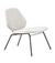 Lean Lounge Chair lounge chair Woud Ivory - Textaafoam Alpine 101 