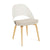 Saarinen Executive Plastic Back Chair With Wood Legs