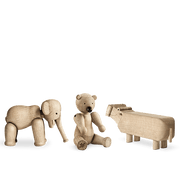 Kay Bojesen Liliput Set, Oak, 3 Pcs.