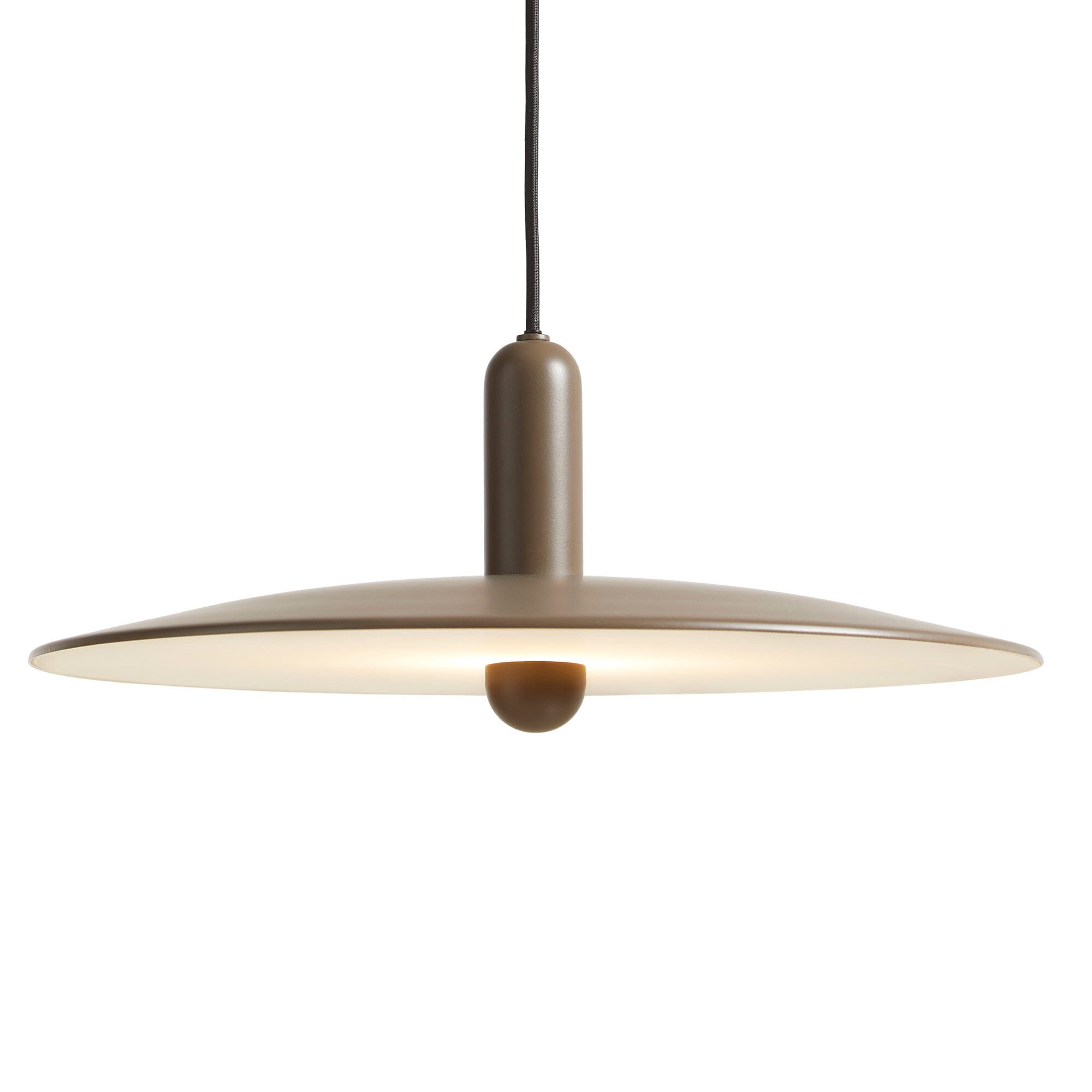 LU Pendant hanging lamps Woud Large - 17.7" Taupe 