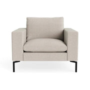 New Standard Lounge Chair lounge chair BluDot Landa Stone - Black Legs 