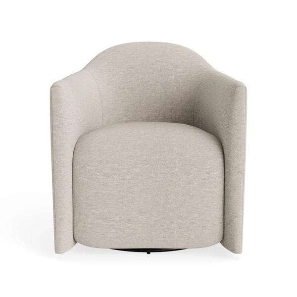 About Face Swivel Lounge Chair lounge chair BluDot Landa Stone 