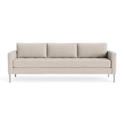 Paramount 95" Sofa Sofa BluDot Landa Stone Stainless Steel 