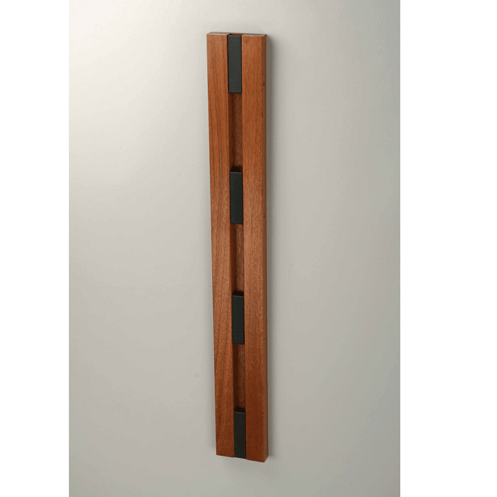 Knax Vertical 4 Hook Coat Hooks Loca Black Mahogany Lack 